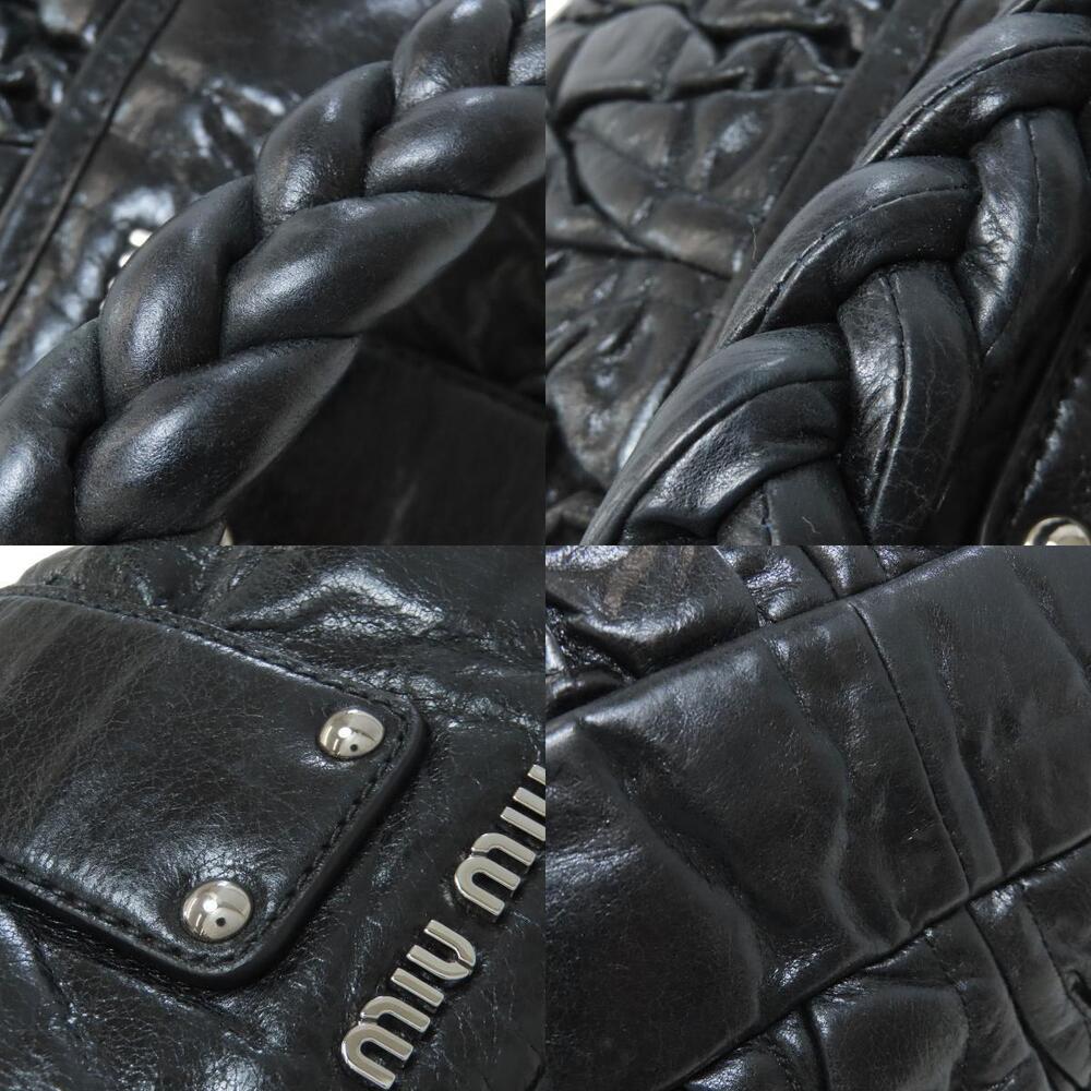 Miu MIu Matelasse Handbag Leather - Picture 7 of 11